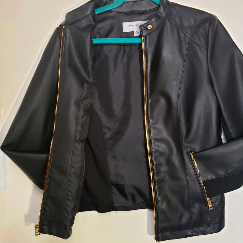 Leatherlike jacket